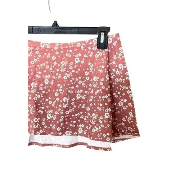 NWT Andie Ditsy Floral Rose Sarong Swim Cover Up Side Tie Bottom S Pink #3416 - Picture 10 of 15